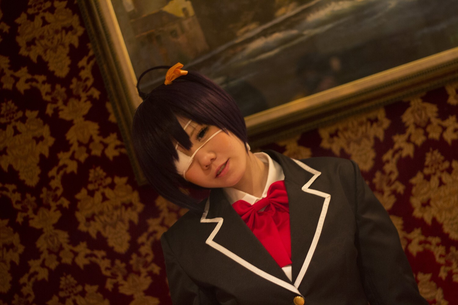 [Cosplay]  Hot Rikka Takanashi from Chuunibyou Demo Koi Ga Shitai